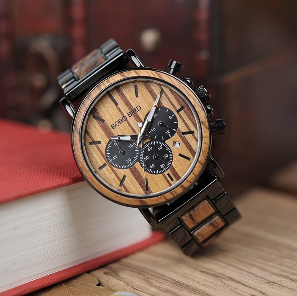 BOBO BIRD WOOD HANDCRAFTED WATCH